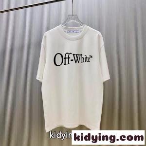 Off-white コピー オフホワイト コピー コピー 半袖Tシャツ シンプル 快適コットン カジュアル 夏トップスkidying264veqyC