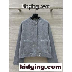 洗練された 上品 リバーシブルジャケット クリスチャン・ディオール ブランド コピー ニット コピー グレーkid26uyOP1j