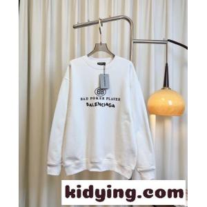 バレンシアガ コピーブランド Tシャツ コピー 定番 カジュアル プリント スウェットシャツ コットンkid26vqW5vq