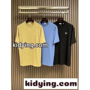 EKDバッジ コットンTシャツ バーバリー コピーブランド Tシャツ コピー クルーネックkid261rumOj