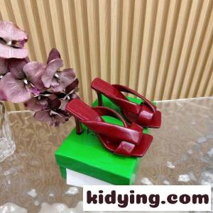 エレガント ハイヒール ボッテガ・ヴェネタ リーヴァ ミュール スーパーコピー レッドkid26OnaOjC