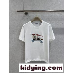 人気 おしゃれ EKD コットンTシャツ バーバリー スーパーコピー Tシャツ コピー ホワイトkid26rmuu8j
