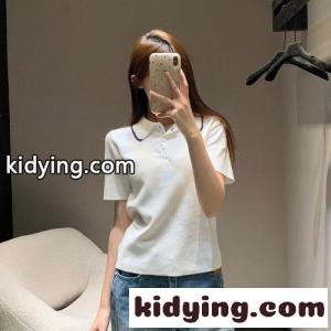 モンクレール コピーブランド Tシャツ 偽物 定番 コットンニットポロシャツ ホワイトkid26Gj05jy
