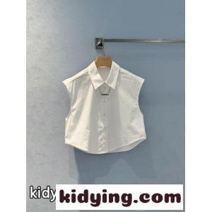 ロゴネームプレート付き ボタンアップシャツ アレキサンダーワング シャツ コピー ホワイトkid26fqmumq