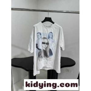 バレンシアガ コピーブランド NICOLE BOXY Tシャツ スーパーコピー ユニセックスkid26jqaaWn