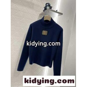 miumiu スーパーコピー t シャツコピー トップス 純綿 弾性がいい ハイネック レディース 2色可選kid26nyiq0j