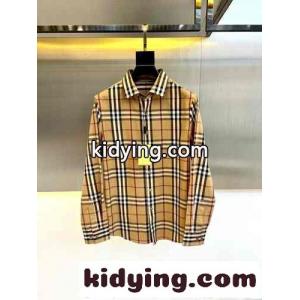 定番 コットン チェックシャツ バーバリー コピーブランド シャツ コピー ロングスリーブkid26XbyG5n