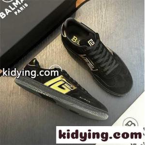 バルマン コピー スニーカー スーパーコピー カジュアル 定番 balmain コピー Swan スエードスニーカーkid26vW5Lrq