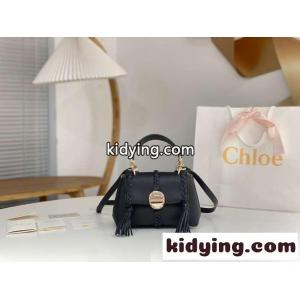 PENELOPE ミニ ソフト ショルダーバッグ クロエ バッグ スーパーコピー ブラックkid26XjmCSn