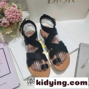 dior コピーiviera dior コピー Sun トゥリング サンダル クリスチャン・ディオール コピー サンダル コピー ブラックkid26i8rSTr