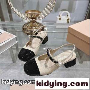 パテントレザーxラフィア スリングバック パンプス ミュウミュウ スーパーコピー パンプス スーパーコピーkid2689fyie
