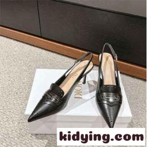 24SS&dior ブランド コピー Boy スリングバックパンプス クリスチャン・ディオール ブランド コピー パンプス コピー ブラックkid269vyuqm