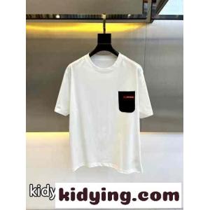 お洒落 合わせやすい プラダ スーパーコピー Tシャツ コピー 半袖Tシャツ ホワイトkid26eyumWb