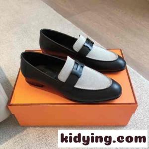 好感度たっぷり♪エルメス コピー hermes コピー モカシン PARIS トワルH スーパーコピー ブラックkid2619Xb8v