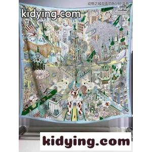 カレ140 ショール シルク＆カシミヤ Animapolis エルメス スーパーコピー スカーフ コピー 140cm*140cmkid269vOHja