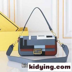 フェンディ スーパーコピー バッグ スーパーコピー マルチカラーFFインレイ バゲットkid26O1juye