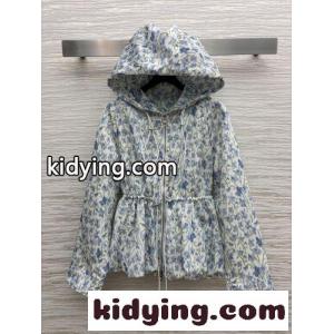 プリント フーデッドジャケット ロエベ ブランド コピー ジャケット コピー レディースkid26na05Pj