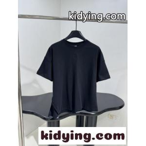 カジュアル アシンメトリー 半袖Tシャツ ロエベ スーパーコピー Tシャツ コピー ブラックkid269rWf0b