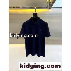 洗練された シンプル コットンピケ ポロシャツ バーバリー コピー 半袖Tシャツ コピー ネイビーkid26y4LnKz