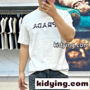 シンプル ロゴ入り クルーネック プラダ スーパーコピー Tシャツ 偽物 半袖Tシャツ ホワイトkid26bea01D