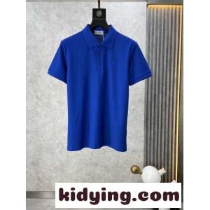 洗練された サルヴァトーレ・フェラガモ 半袖Tシャツ コピー ポロシャツ ブルーkid26Hr8HbC