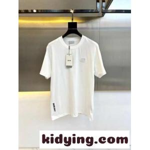 シンプル クルーネック ロゴ入り クリスチャン・ディオール スーパーコピー 半袖Tシャツ コピー ホワイトkid26Xne0Hv