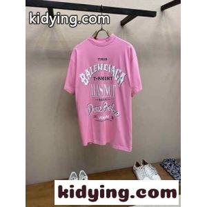 オーバーサイズ プリントTシャツ バレンシアガ コピー 半袖Tシャツ コピー ユニセックスkid26K9Tniy