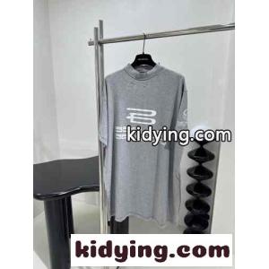 バレンシアガ コピーブランド 半袖Tシャツ コピー オーバーサイズ カジュアル Tシャツ ユニセックスkid26z09num