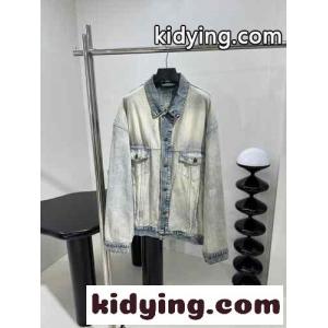 オーバーサイズ デニムジャケット バレンシアガ ブランド コピー ジャケット コピー ユニセックスkid26CO1H9j