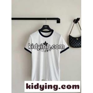 レディース 人気 クリスチャン・ディオール コピーブランド 半袖Tシャツ コピー ロゴ dior コピーブランドiviera Tシャツkid26LbaK5j