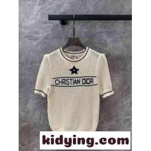 クリスチャン・ディオール スーパーコピー ニットウェア コピー コットンニット ショートスリーブ セーターkid26m89HLn