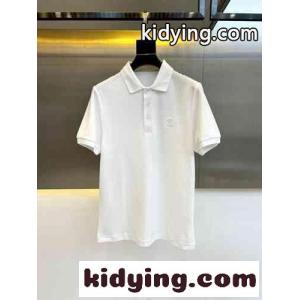 上品 カジュアル バーバリー スーパーコピー 半袖Tシャツ コピー コットンピケ ポロシャツ ホワイトkid26OLP1PD