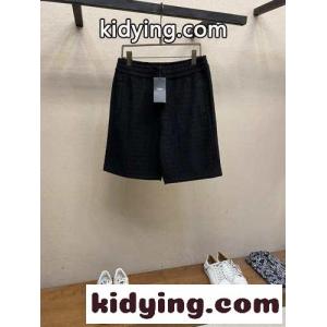 テリー ショートパンツ フェンディ スーパーコピー パンツ コピー メンズ 春夏 ブラックkid26bOv4Pn