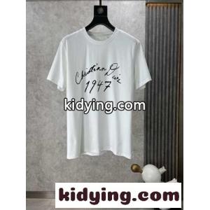 定番 カジュアル クリスチャン・ディオール コピー 半袖Tシャツ コピー クルーネック ホワイトkid26vWLniC