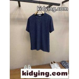 人気 ロゴ ディオール コピー オブリーク Tシャツ クリスチャン・ディオール コピー 半袖Tシャツ コピー ネイビーkid26K1ja0n