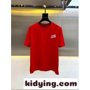 洗練された カジュアル ロゴ ルイ・ヴィトン 半袖Tシャツ コピー レッドkid26vK1nua