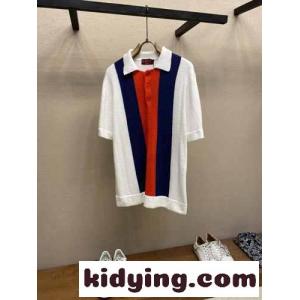 コットンブレンド テリーニット ポロシャツ グッチ コピー ニットウェア コピーkid260PXH9D