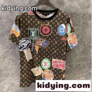 ルイ・ヴィトン 半袖Tシャツ コピー エリゼパレスTシャツ カジュアルkid26LDeCae