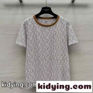 目を惹くデザイン♥マイクロTシャツ エルメス ブランド コピー 半袖Tシャツ コピー ホワイトkid26baaSXf