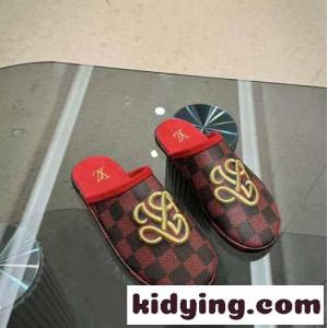 LV パレス･ライン ミュール ルイヴィトン コピー サンダル スーパーコピー レッドkid269L5Lne