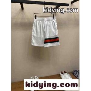 GG 薄手ストレッチ グッチ コピー パンツ コピー メンズ ショートパンツ ホワイトkid265raiGz