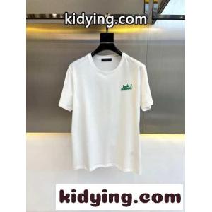洗練された カジュアル ロゴ ルイ・ヴィトン 半袖Tシャツ コピー ホワイトkid26G1jyKb