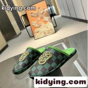 LV パレス･ライン ミュール ルイヴィトン コピーブランド サンダル スーパーコピー グリーンkid26P1vy0b