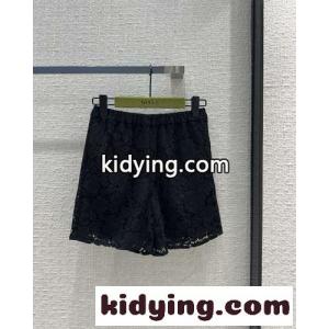 フローラル レース ショートパンツ グッチ コピー パンツ コピー ブラックkid26ryyCGn