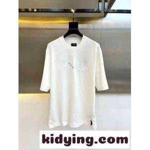 シンプル カジュアル リラックス Tシャツ フェンディ コピー 半袖Tシャツ コピー ホワイトkid26H1X1ry