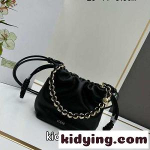 人気 可愛い フラメンコパース ミニバッグ ロエベ スーパーコピー バッグ スーパーコピー ブラックkid264LPL5z