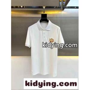 コットンピケ ポロシャツ ルイ・ヴィトン 半袖Tシャツ コピー ホワイトkid269vm01r