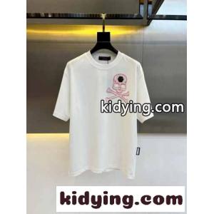 フィリッププレイン 半袖Tシャツ コピー カジュアル ゆったり クルーネック ホワイトkid269fSLTn