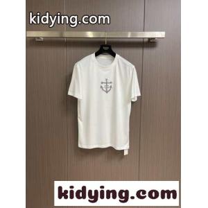 マリーナプリント クルーネック ドルチェ&ガッバーナ ブランド コピー 半袖Tシャツ コピー ホワイトkid26XbS15v