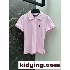 スリム フィット ストレッチ ポロシャツ ラルフローレン 半袖Tシャツ コピー ピンクkid264PXbiu